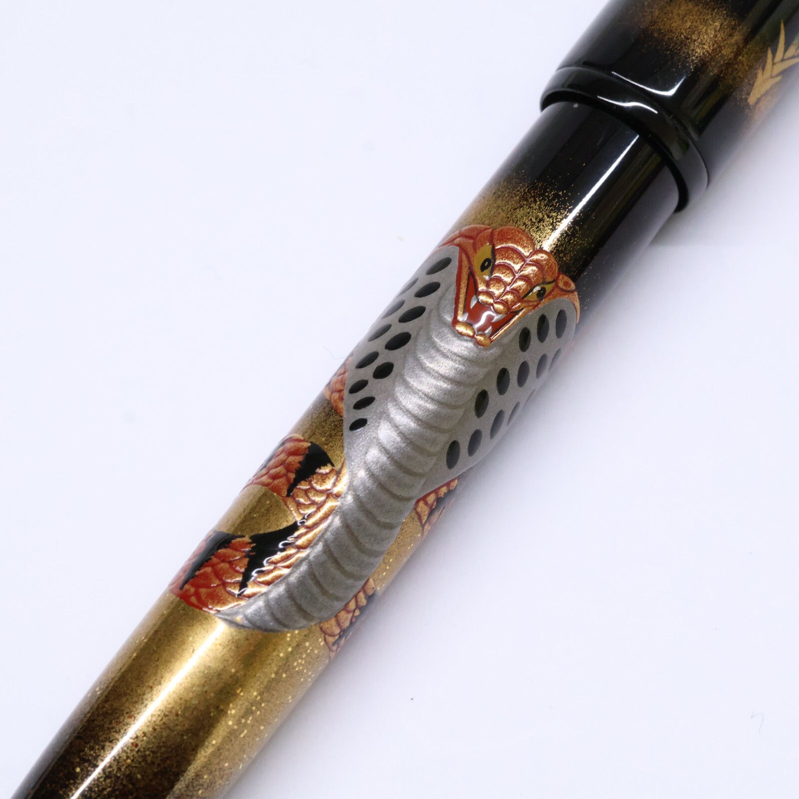 Namiki ナミキ 18Kｰ750 ユカリコレクション 蒔絵 キングコブラ 万年筆