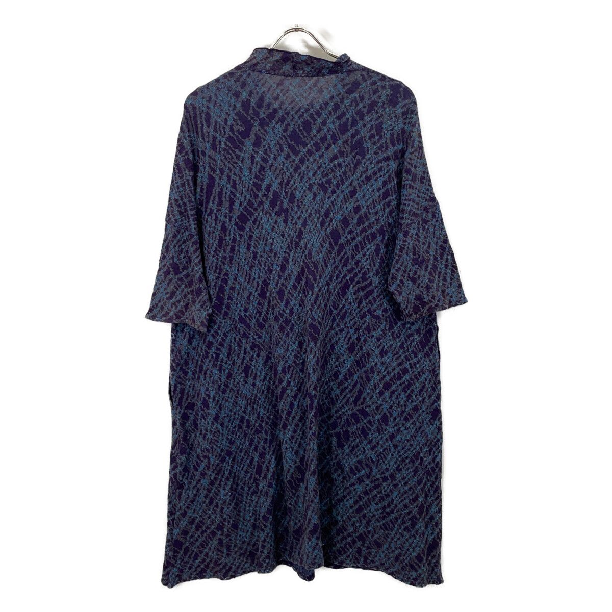 JURGEN LEHL ヨーガンレール J0182UB513 総柄 ハイネック ドロップ