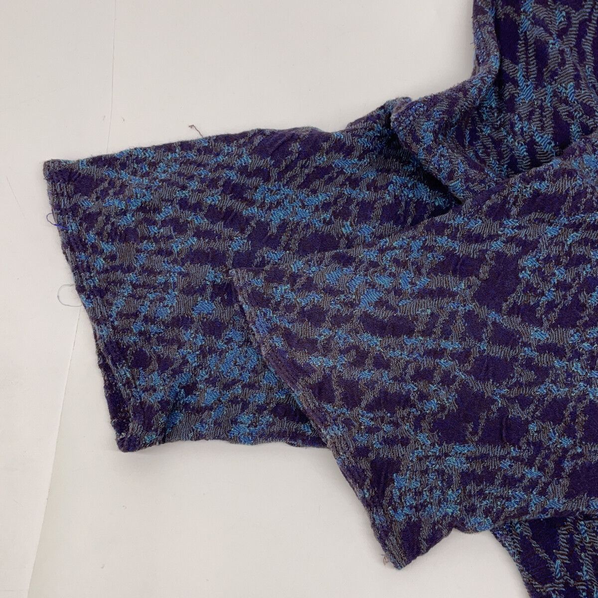 JURGEN LEHL ヨーガンレール J0182UB513 総柄 ハイネック ドロップ