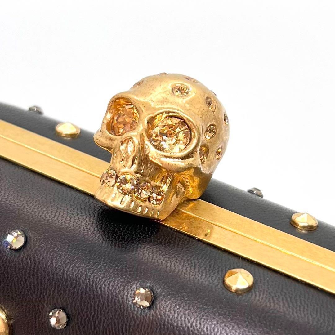 希少☆ アレキサンダーマックイーン AlexanderMcQueen スカル クラッチ