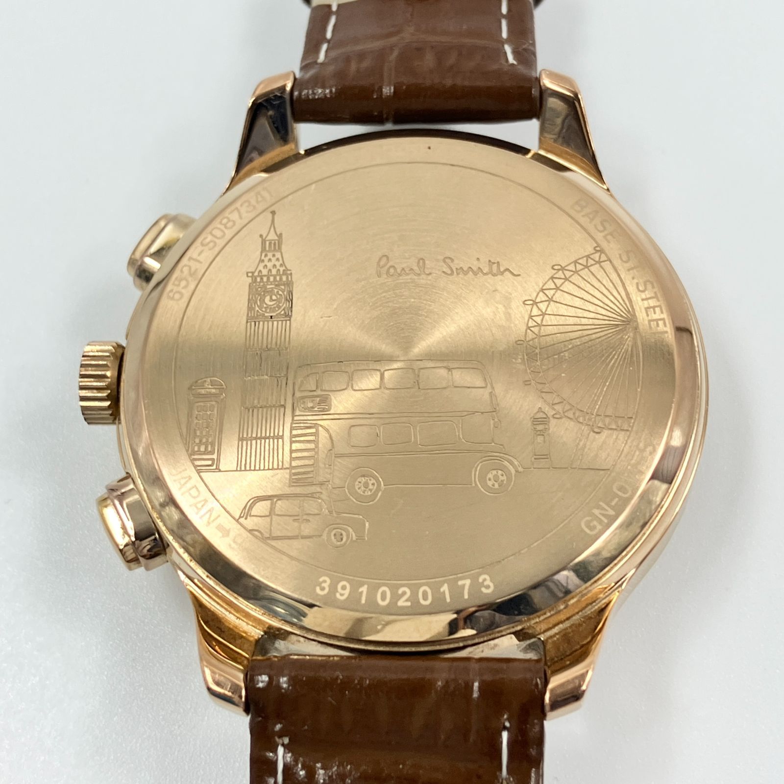 中古】ポールスミス Paul Smith 腕時計 クロノグラフ 6521-S087341