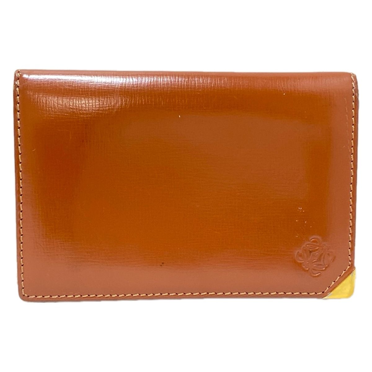 LOEWE(ロエベ) 名刺入れ - ブラウン レザー - メルカリ