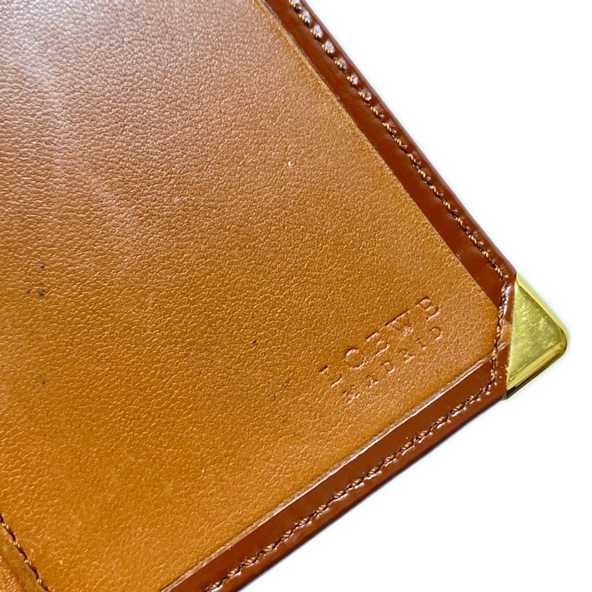 LOEWE(ロエベ) 名刺入れ - ブラウン レザー - メルカリ