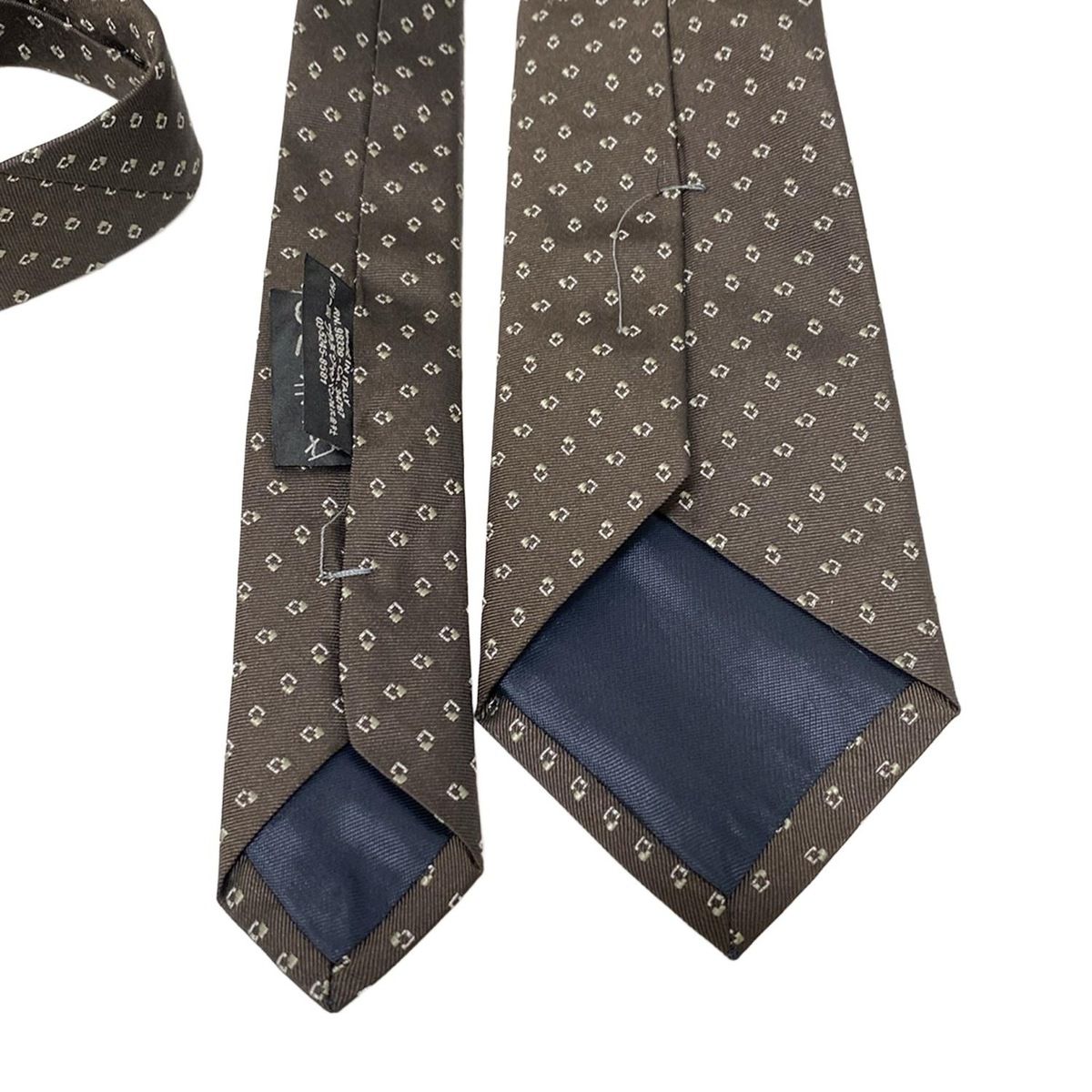 PRADA(プラダ) ネクタイ メンズ - ダークブラウン - メルカリ