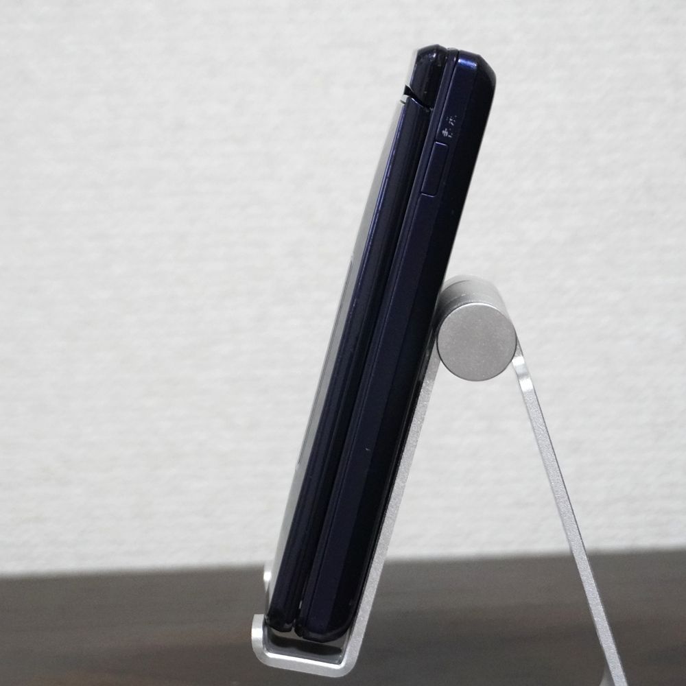 SoftBank 4G LTE かんたん携帯10 ネイビー 807SH 【 純正SDカード 付き