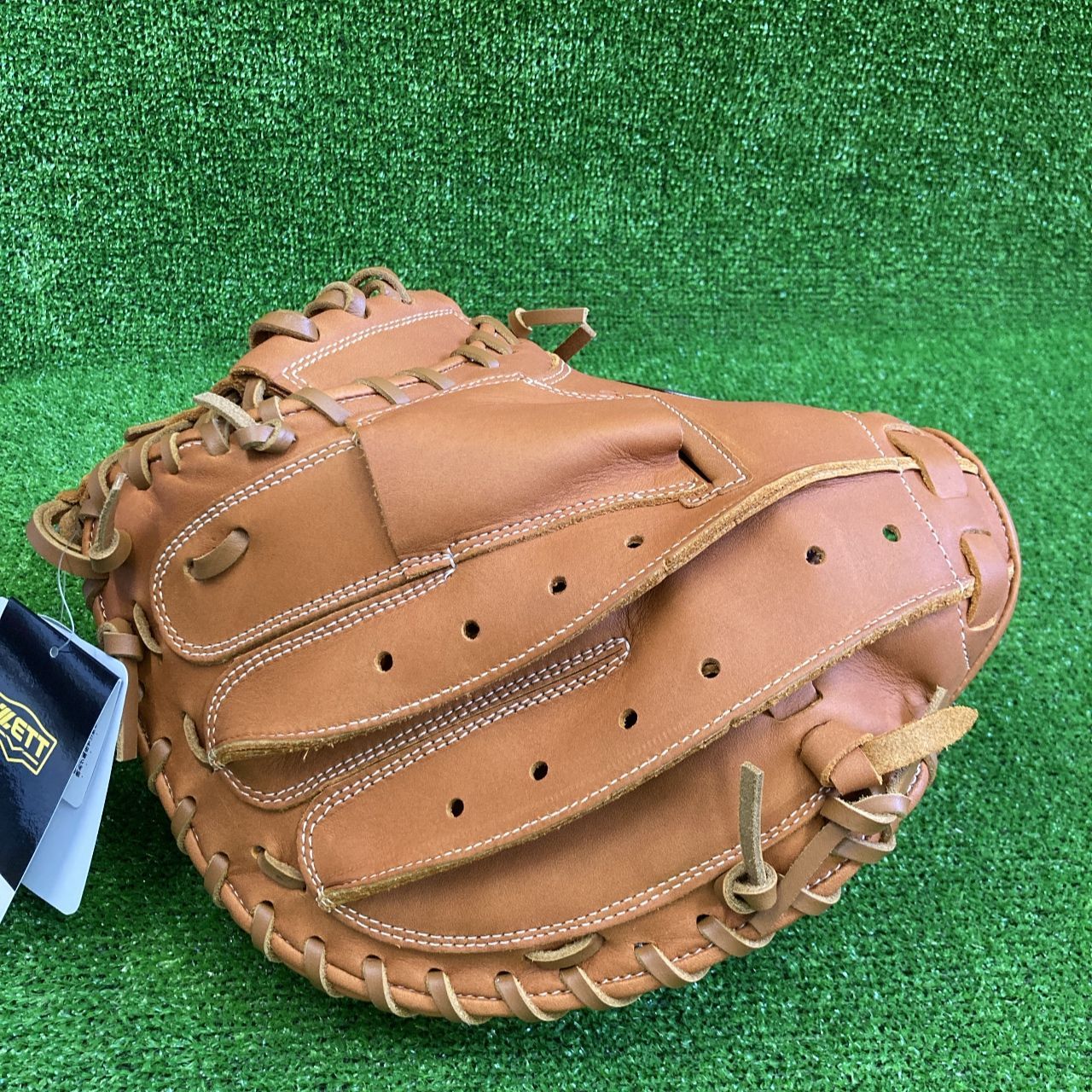 ゼット 一般軟式用キャッチャーミット ソフトブラウン BRC352612