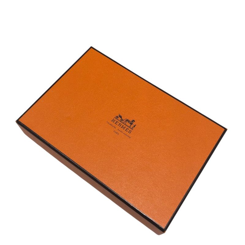 エルメルトランプ エルメス HERMES エデュイカルト トランプケース レッド フェルト ユニ