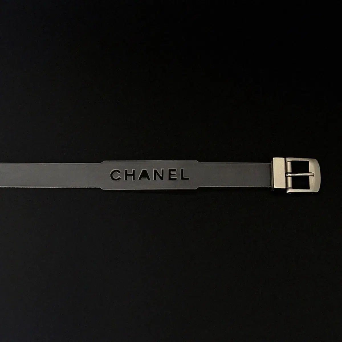 シャネル 99P クリア PVC スリム ベルト - メルカリ