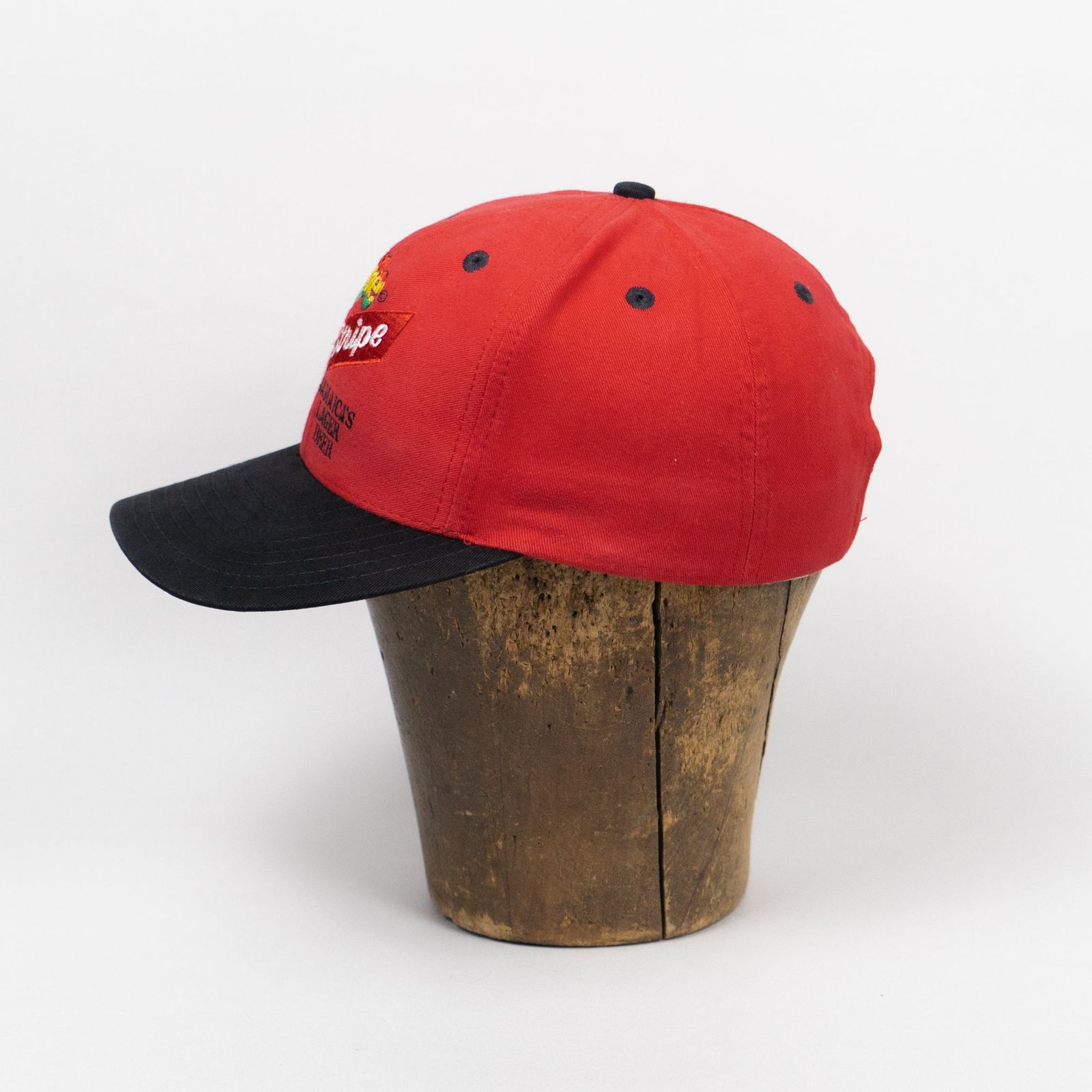 Reggae on Red Stripe Red Vintage Cap ヴィンテージ キャップ