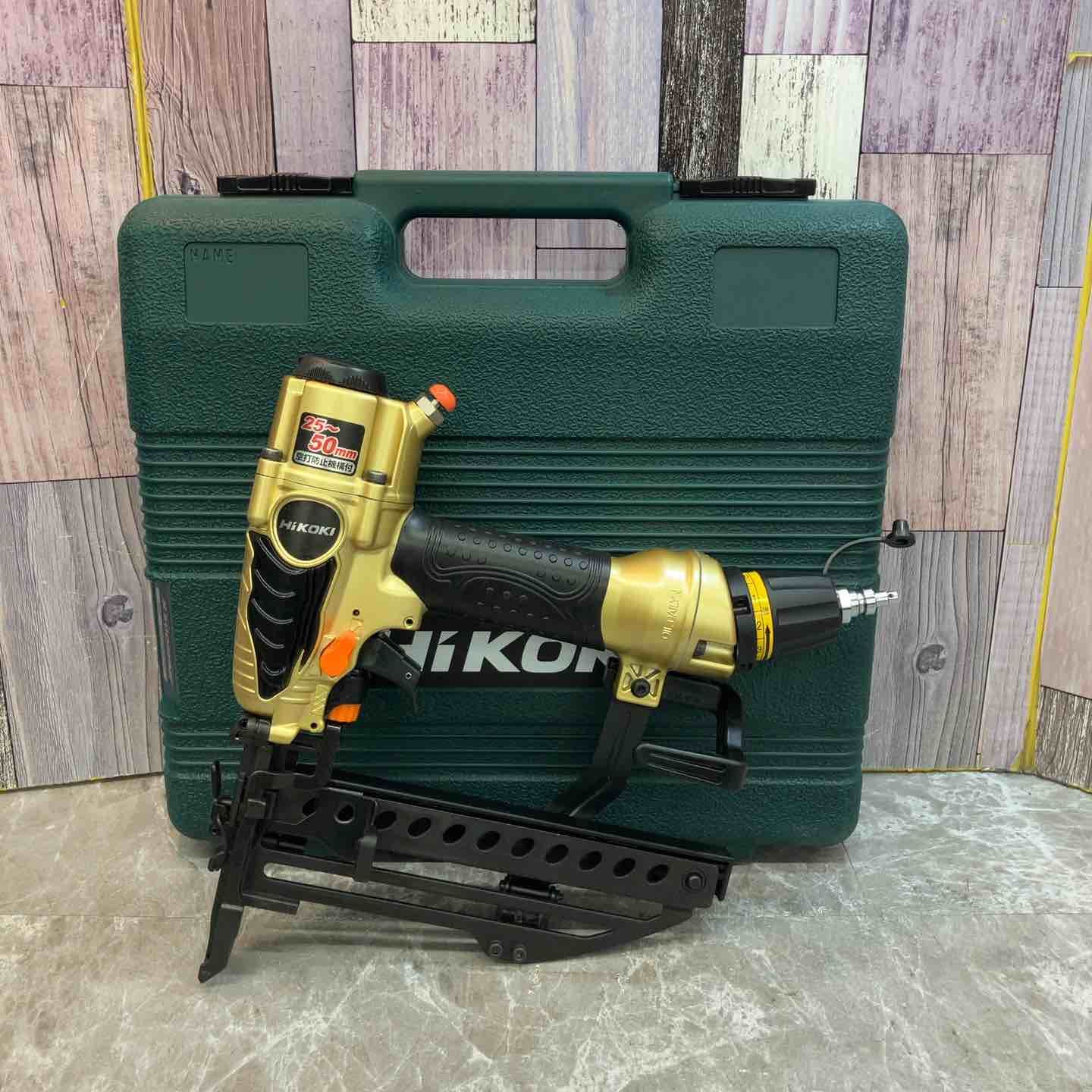 ☆ハイコーキ(HIKOKI ※旧:日立工機) 高圧フロアタッカ N5004HMF【八潮 