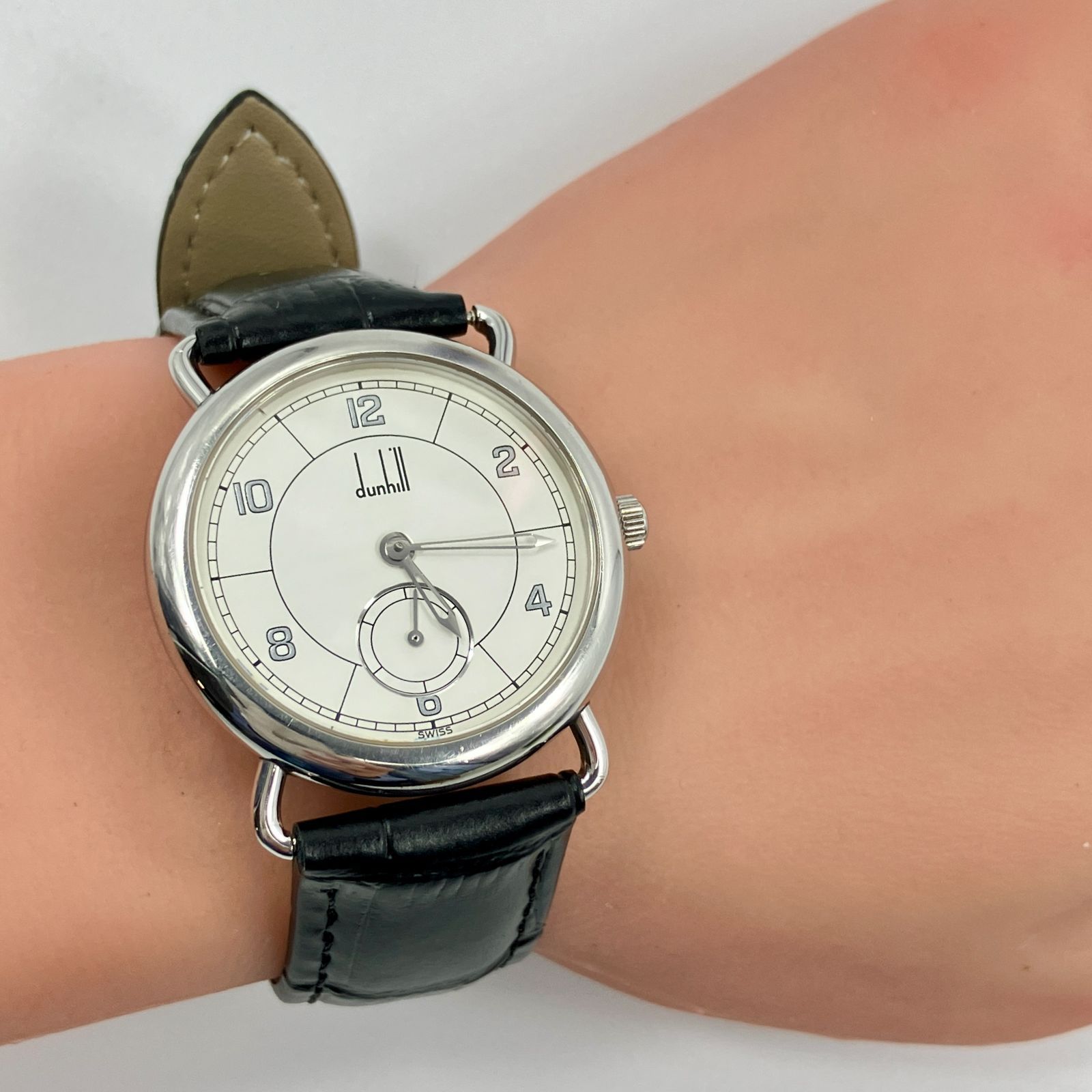 レア】ダンヒル dunhill ミレニアム 91/Q11518 腕時計 スモール