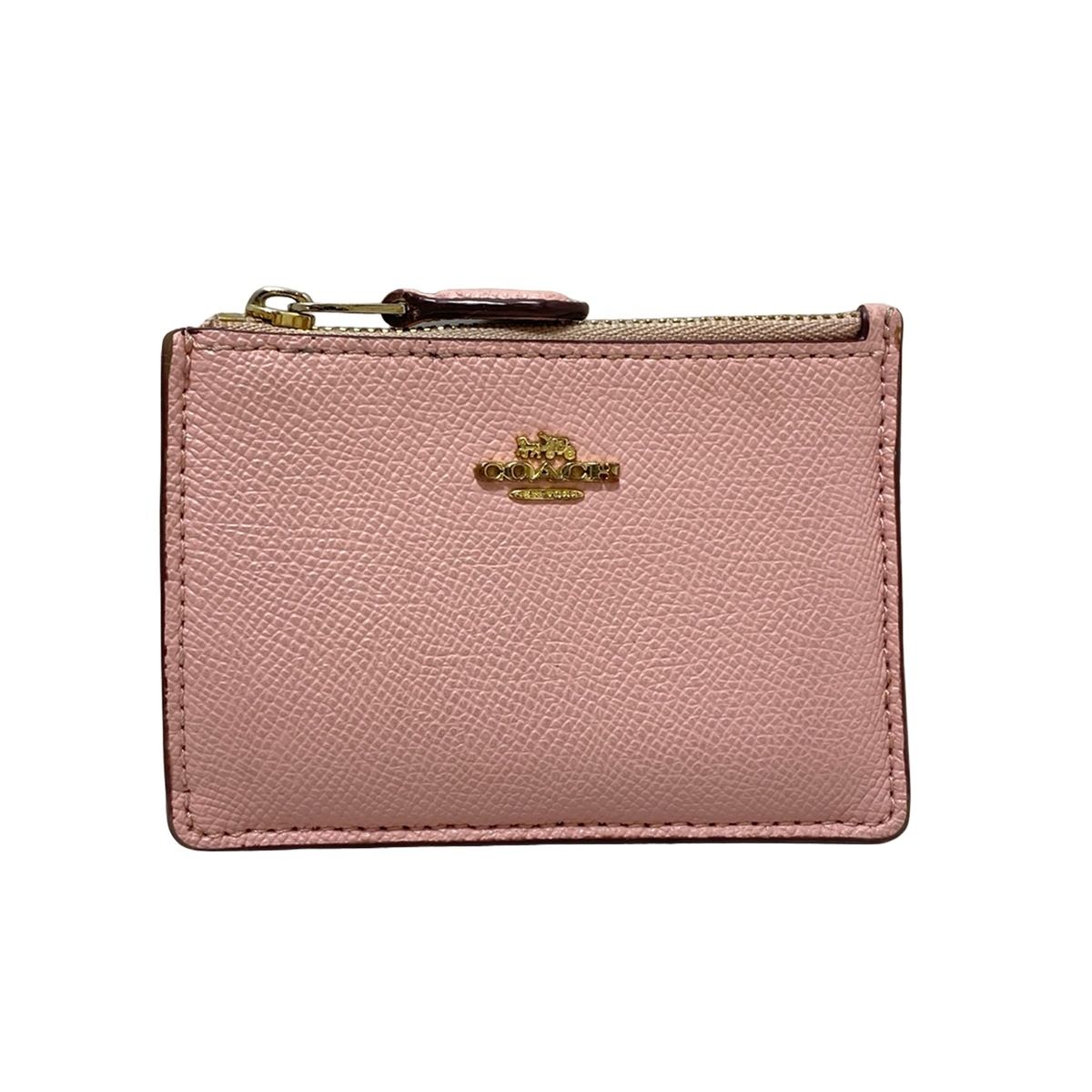 COACH(コーチ) コインケース - 57841 ライトピンク パスケース付き