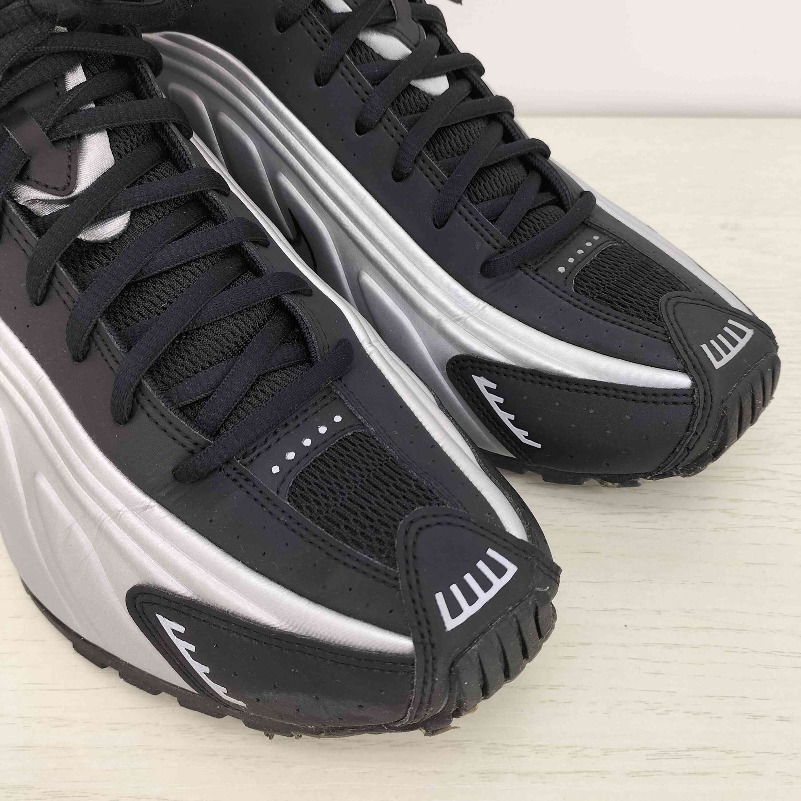 ナイキ NIKE Shox R4 OG Black Metallic Silver 2019 メンズ JPN：28.5 