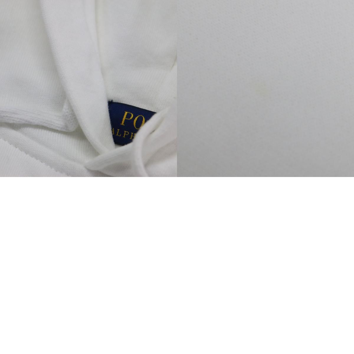 POLO Ralph Lauren ポロ ラルフローレン パーカー ホワイト 白 サイズ