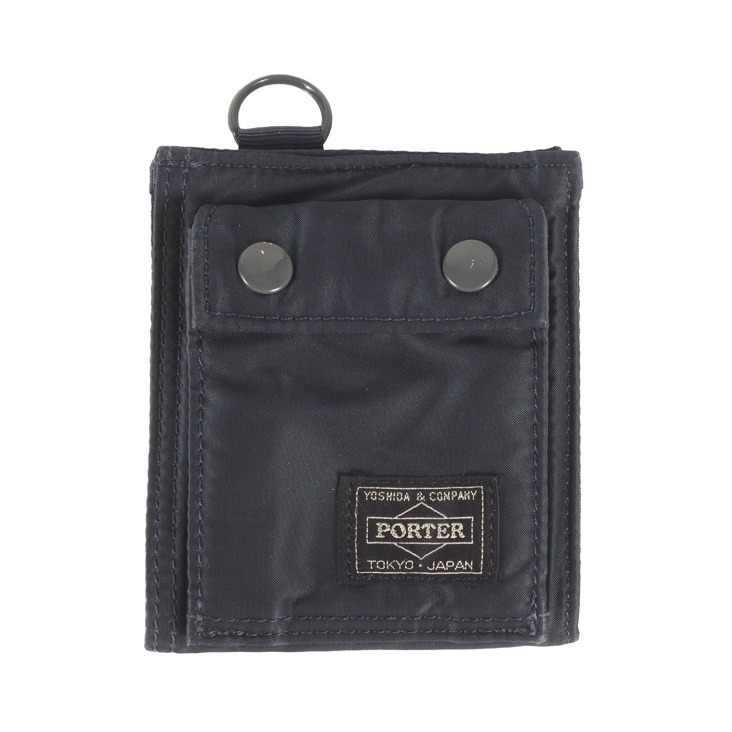 HEAD PORTER ネイビー二つ折り財布 HEAD PORTER ヘッドポーター | タンカー 二つ折り ウォレット / 財布