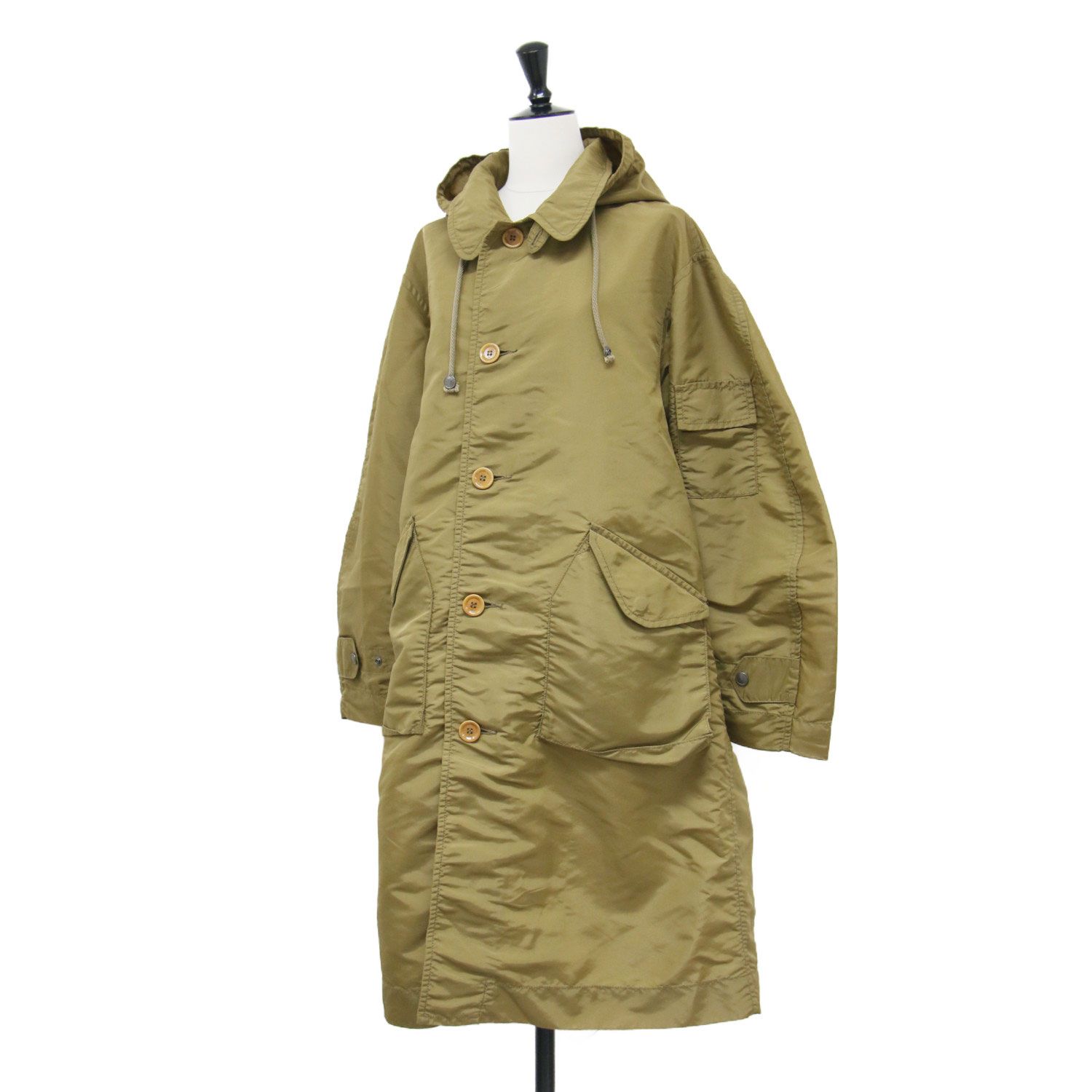 45R フォーティファイブ・アール コート カーキ サイズ:2(M) | 厚