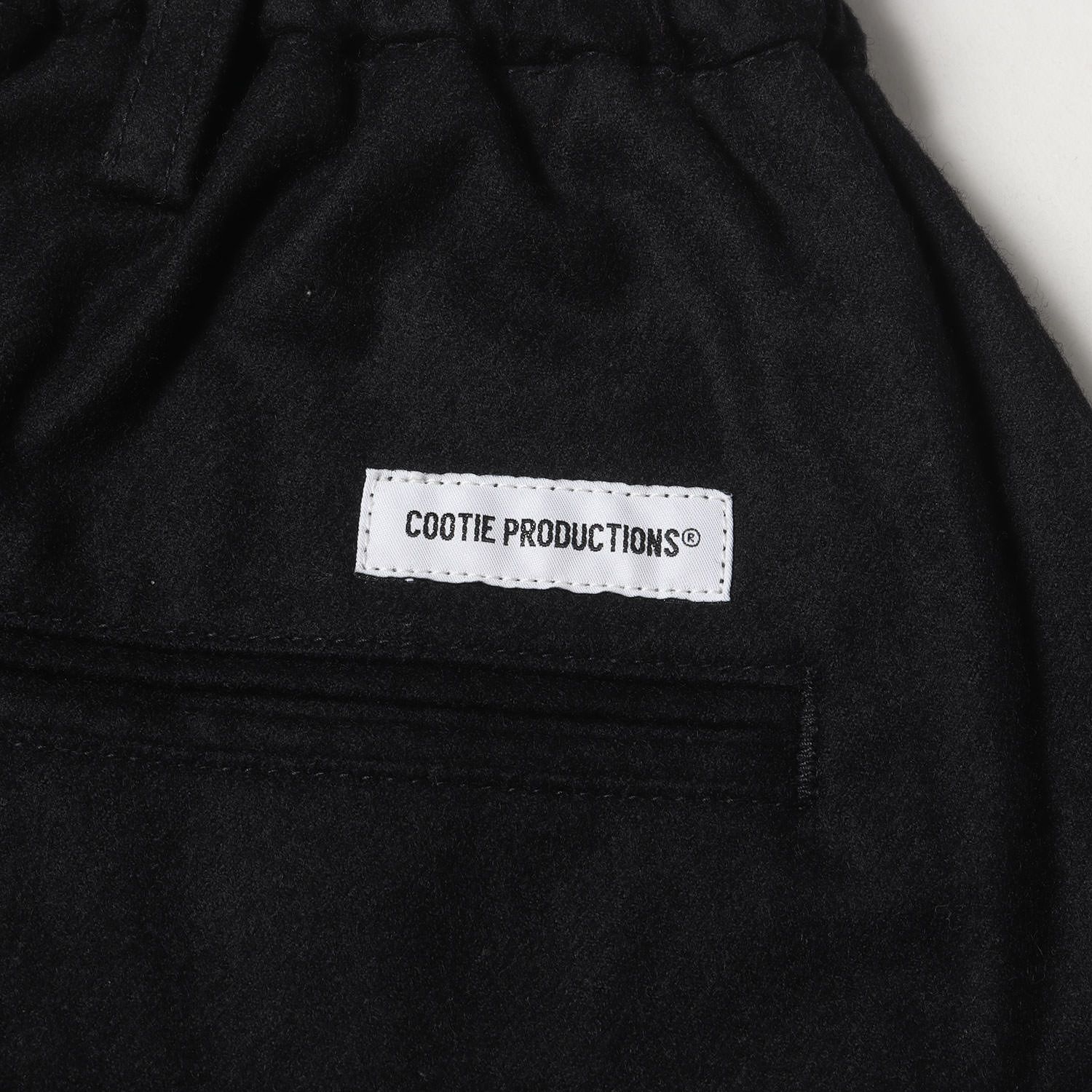 美品】COOTIE クーティー パンツ ブラック 黒 サイズ:S | 24AW ウール
