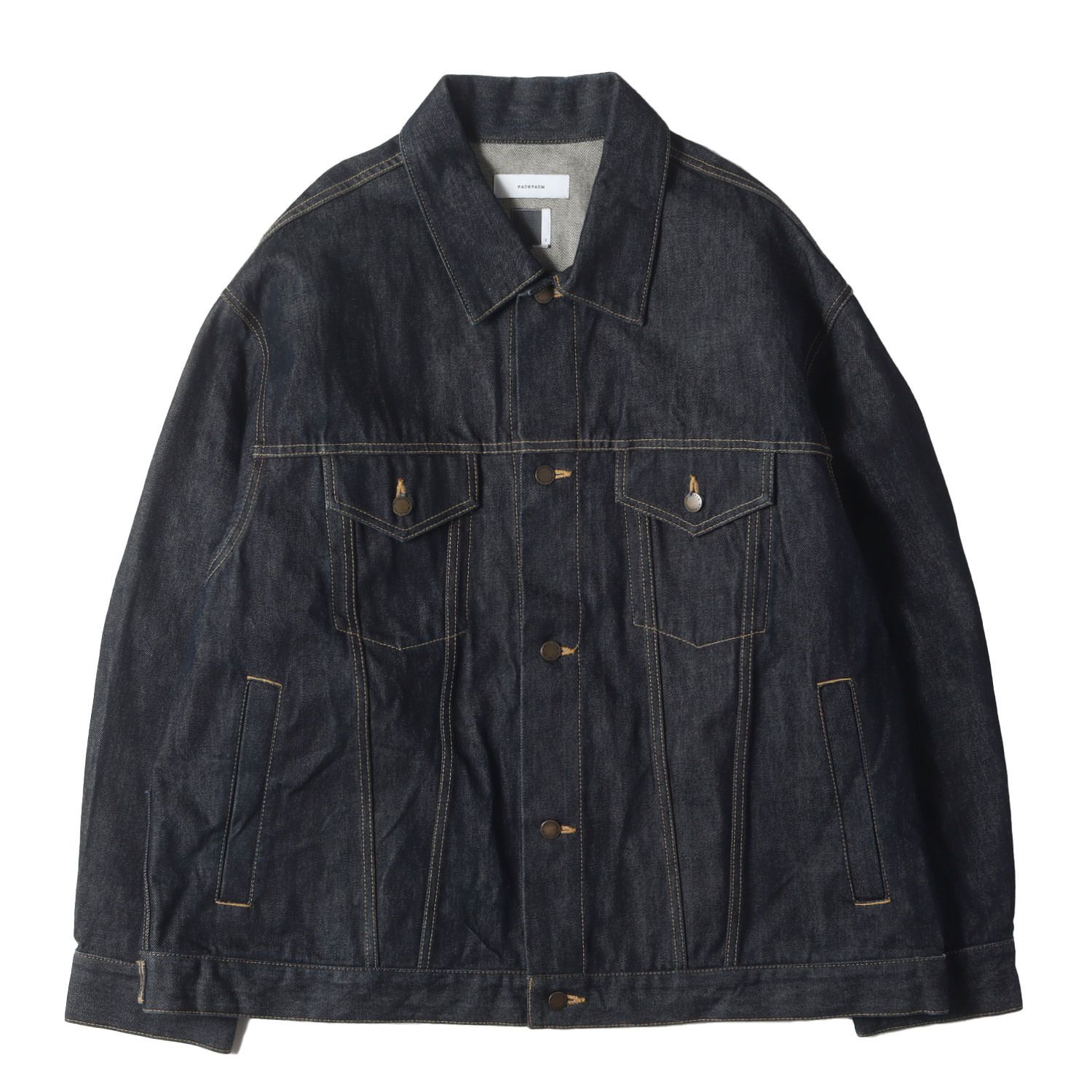 FACETASM ファセッタズム ジャケット インディゴ サイズ:3 | リブ