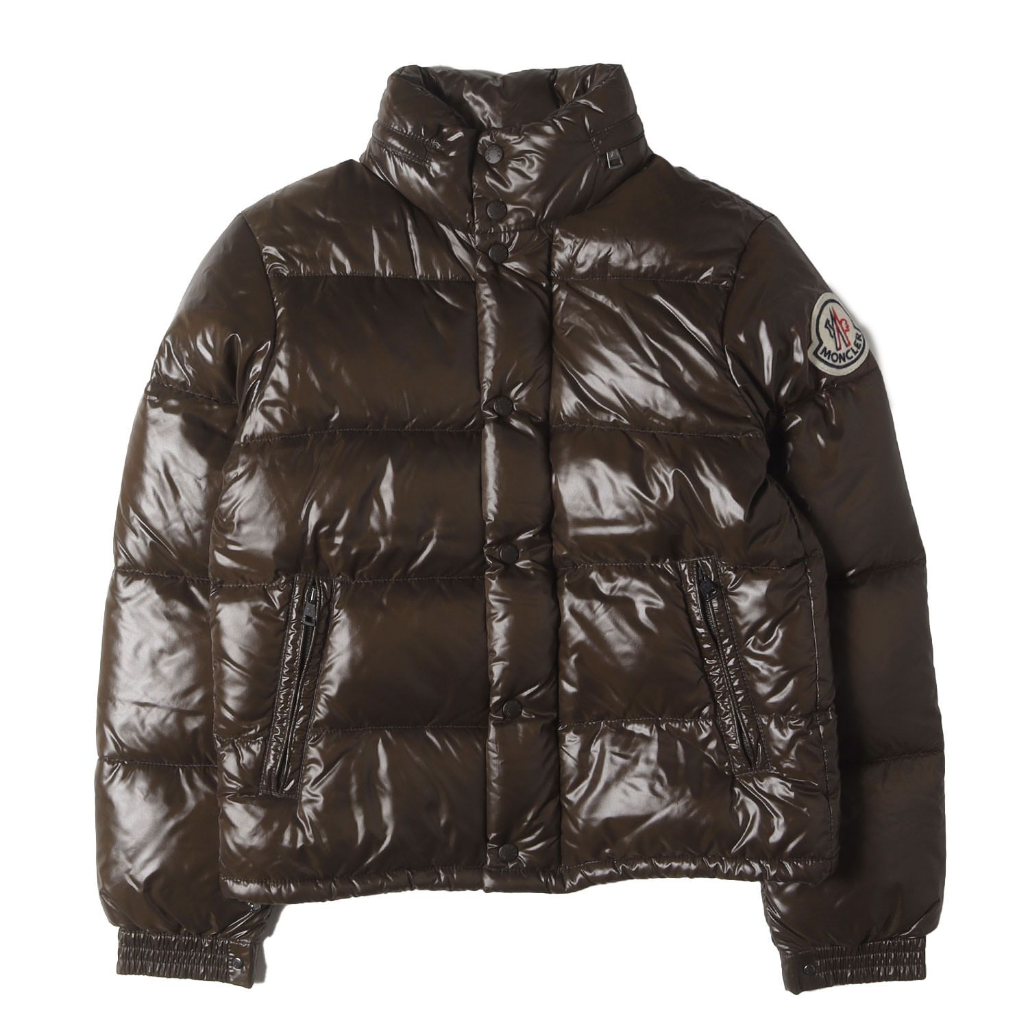 美品】MONCLER モンクレール ジャケット ブラウン サイズ:0 | 00s デカ