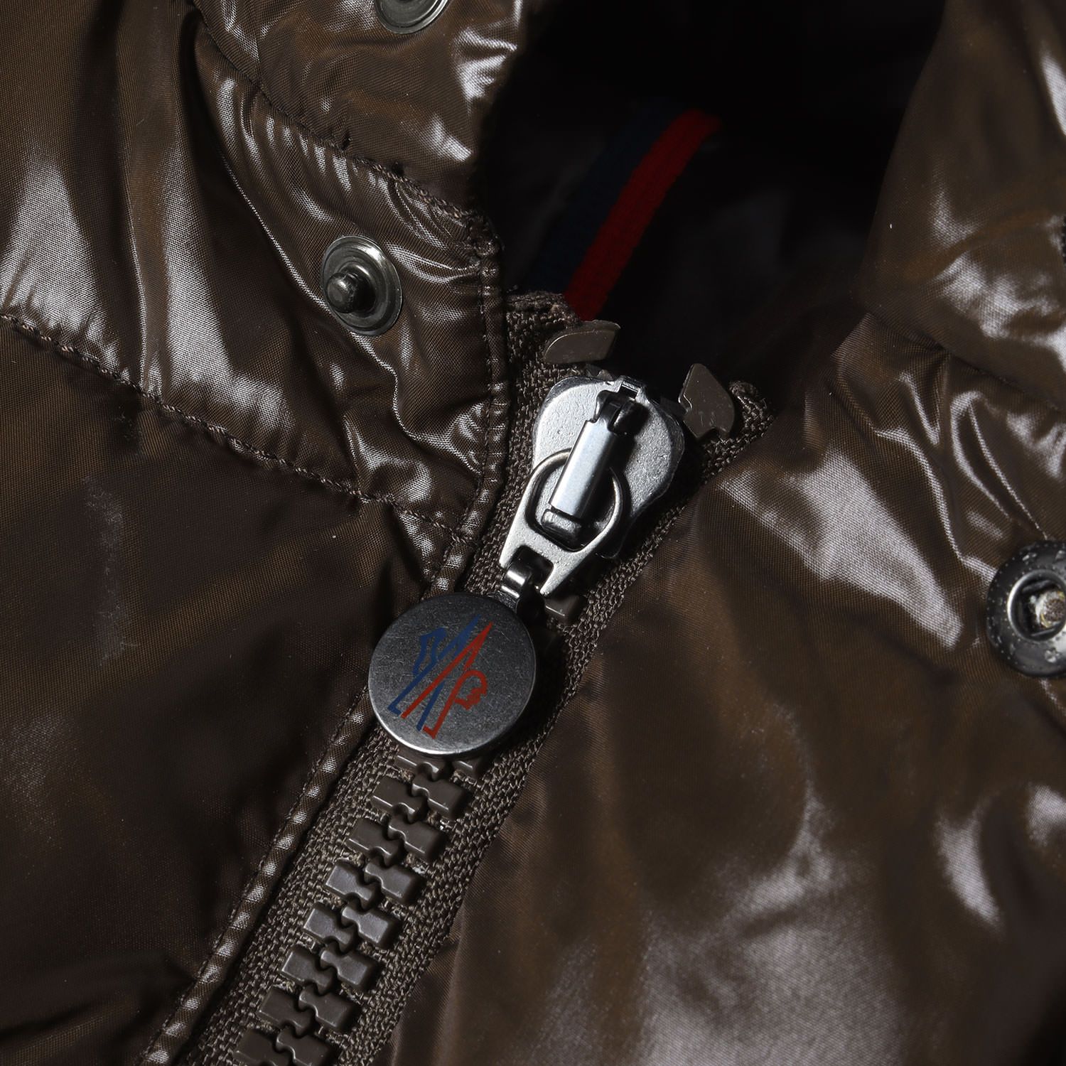 美品】MONCLER モンクレール ジャケット ブラウン サイズ:0 | 00s デカ