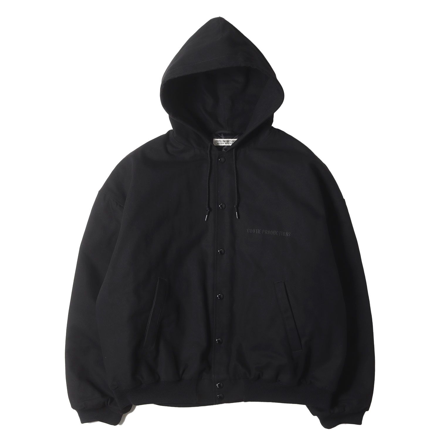 COOTIE クーティー ジャケット ブラック 黒 サイズ:M | 22AW コットン