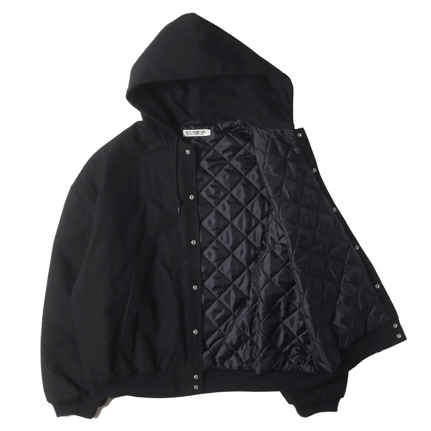 COOTIE クーティー ジャケット ブラック 黒 サイズ:M | 22AW コットン 