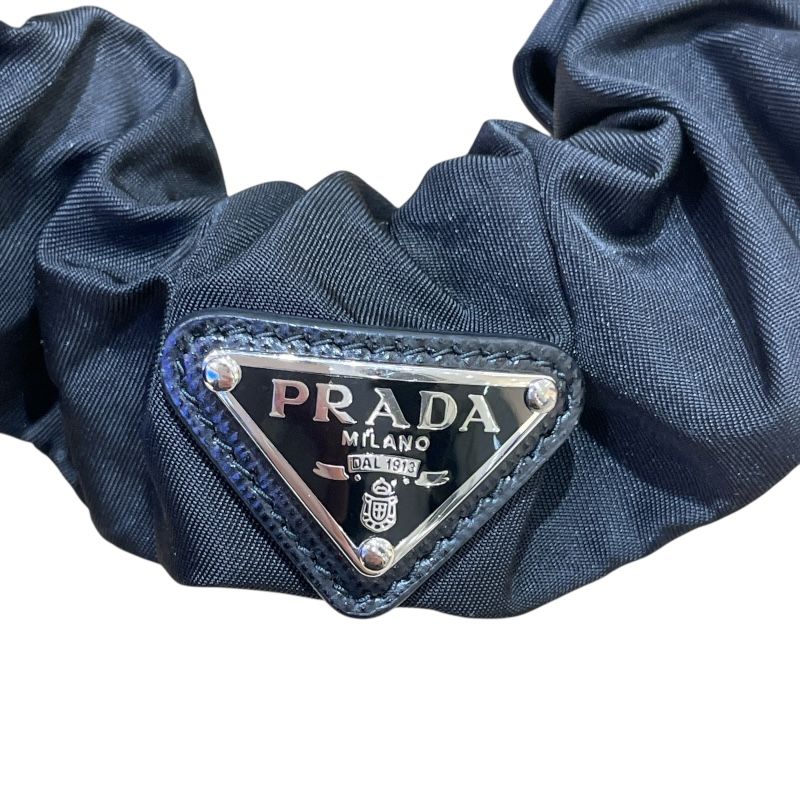 プラダ PRADA Re-Nylon シュシュ 1IF015 ブラック ナイロン その他小物
