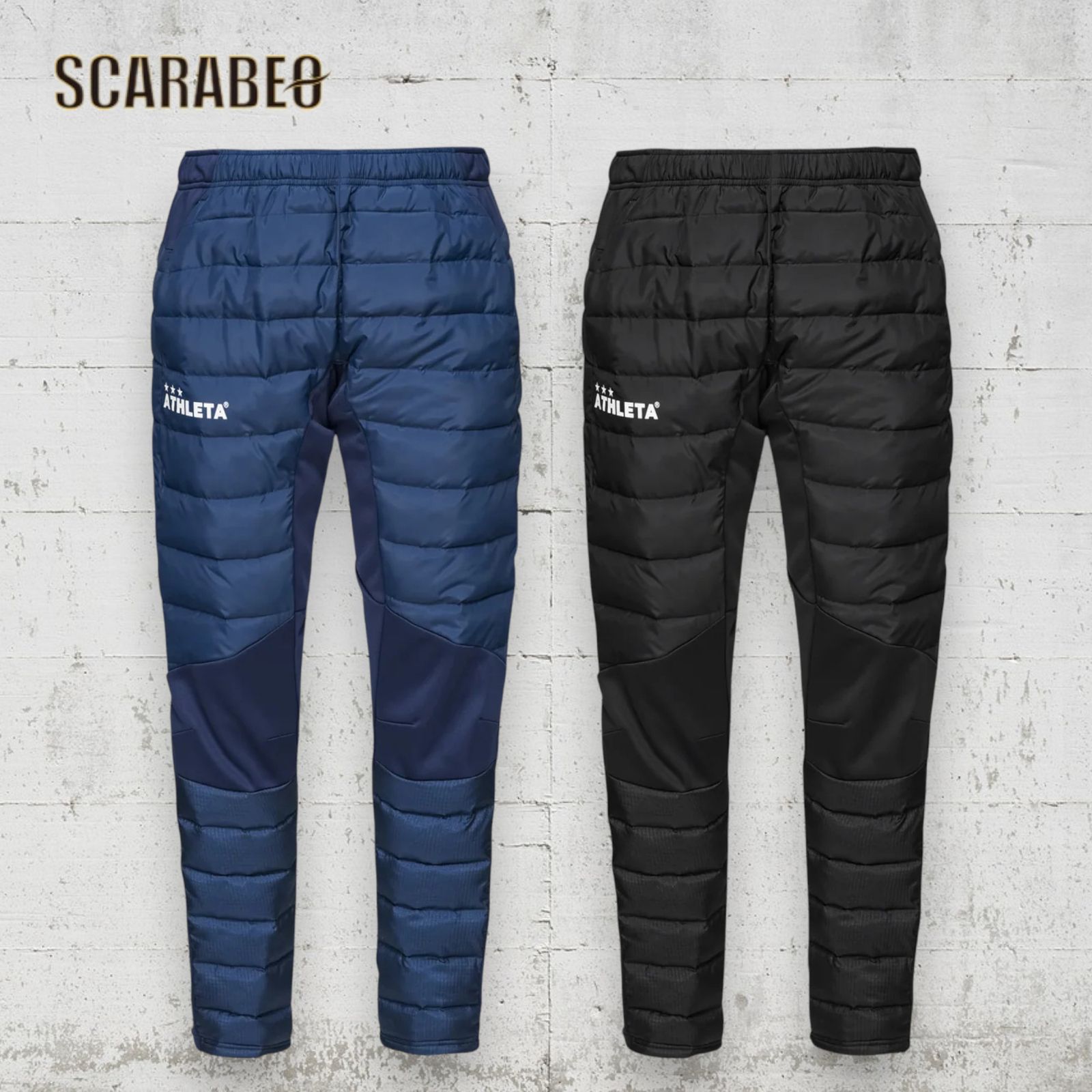 ATHLETA アスレタ 24AW 中綿ウォームパンツ 04166 メンズ 防寒 ロング