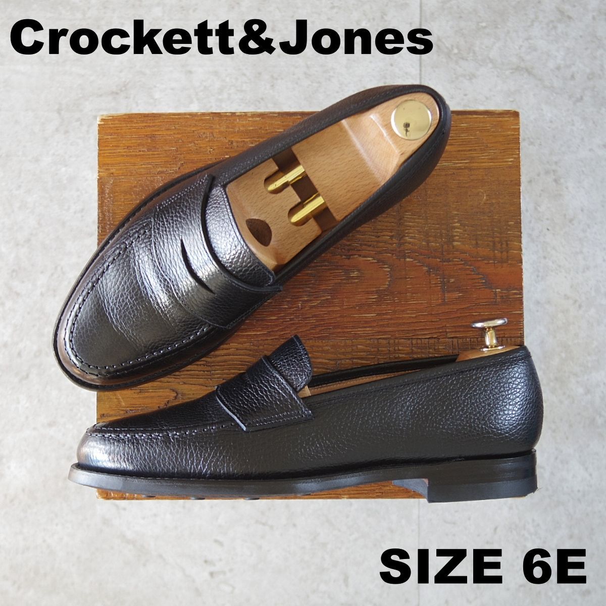 CROCKETT＆JONES コインローファー 5 1/2 【公式通販】