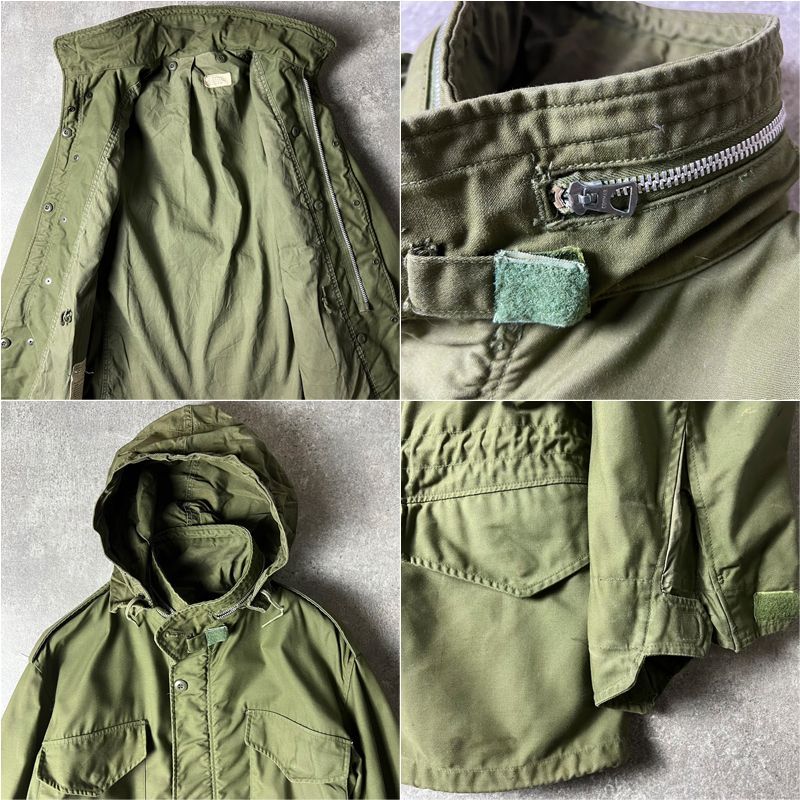 60s US ARMY 米軍実物 M-65 フィールド ジャケット M-R 2nd / 60年代
