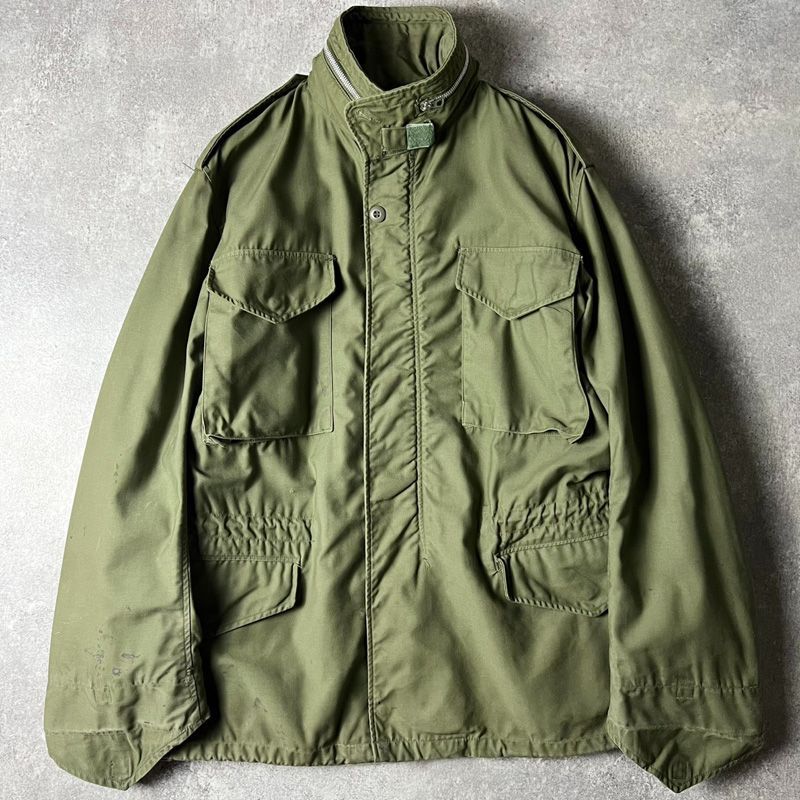 60s US ARMY 米軍実物 M-65 フィールド ジャケット M-R 2nd / 60年代