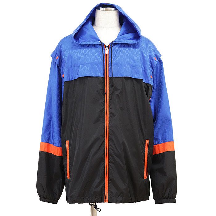 美品】GUCCI グッチ ブルゾン ジャケット GGスプリーム ロゴ