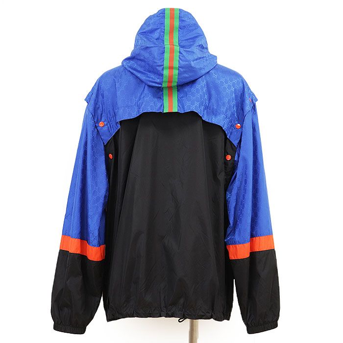 美品】GUCCI グッチ ブルゾン ジャケット GGスプリーム ロゴ