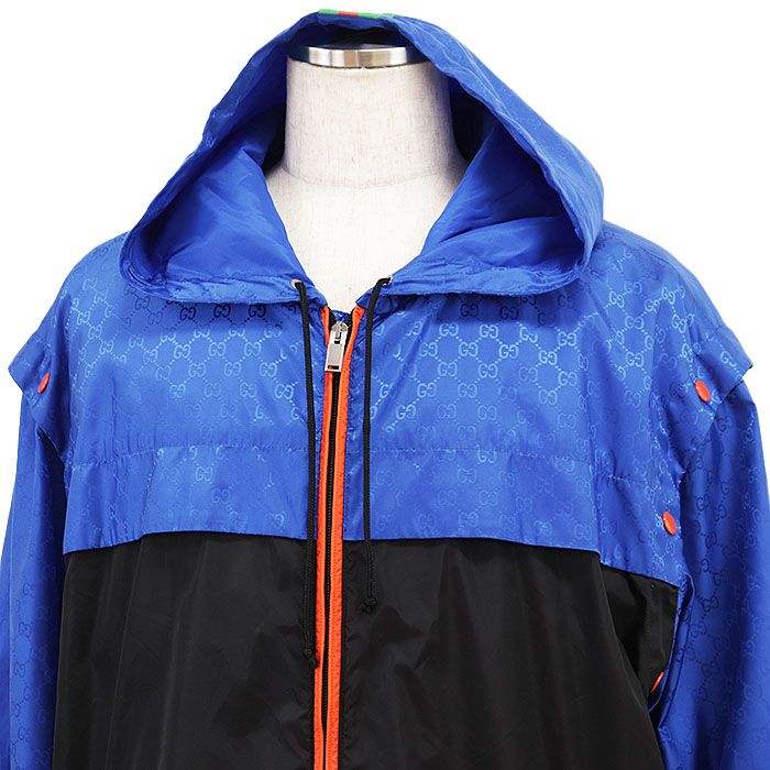 美品】GUCCI グッチ ブルゾン ジャケット GGスプリーム ロゴ