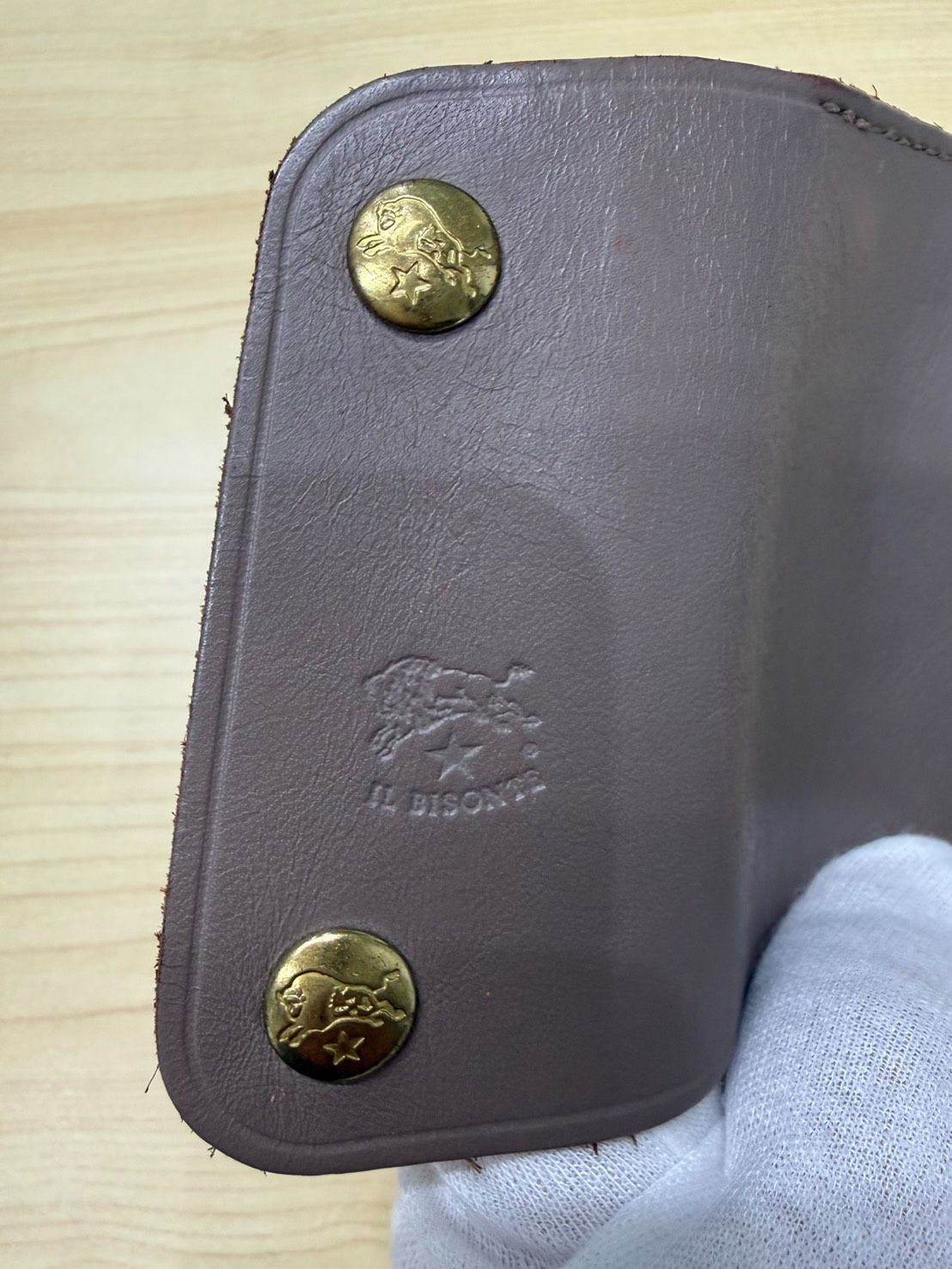 人気色】イルビゾンテ キーケース 4連 グレー トルトラ IL BISONTE