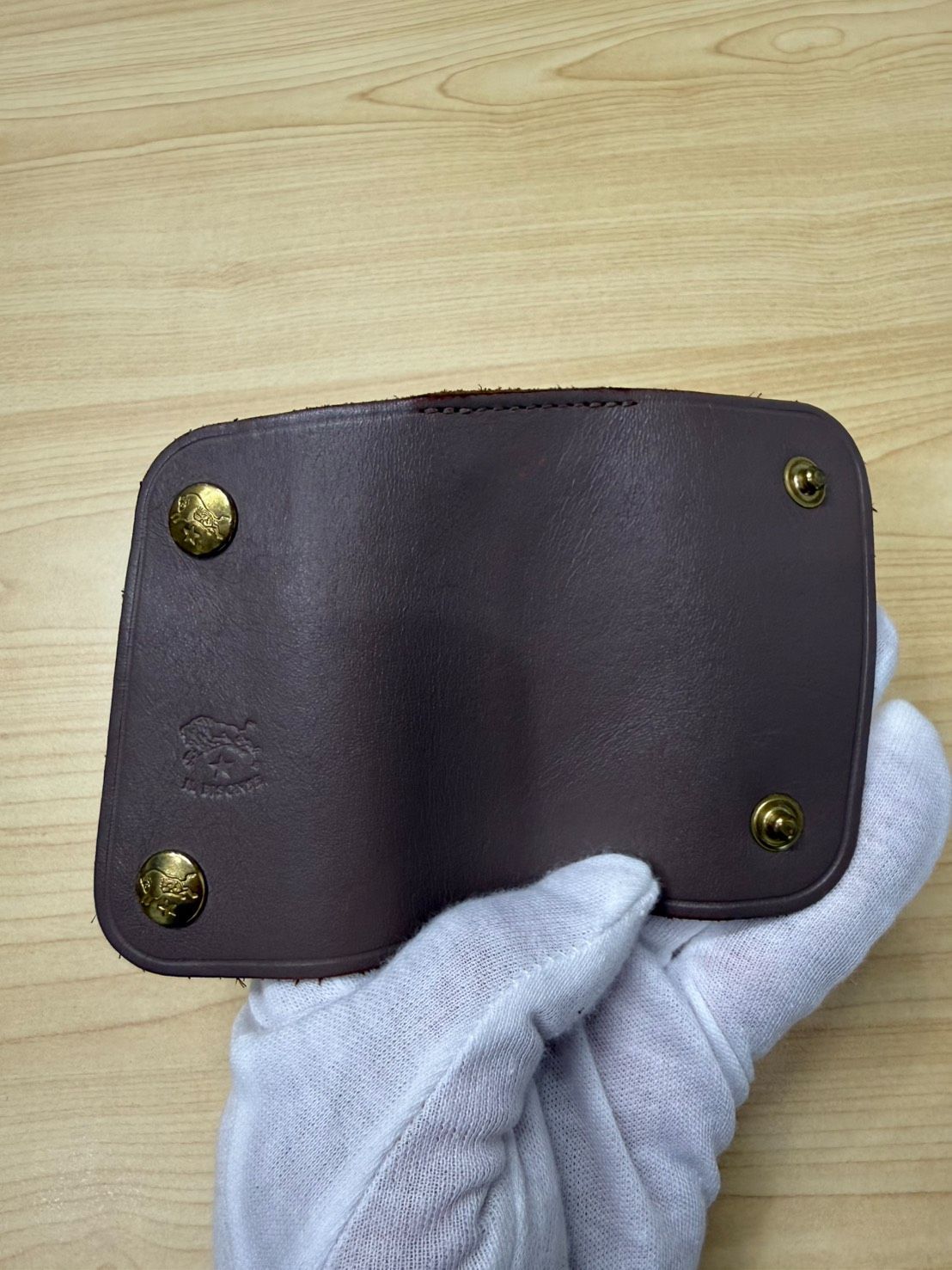 人気色】イルビゾンテ キーケース 4連 グレー トルトラ IL BISONTE