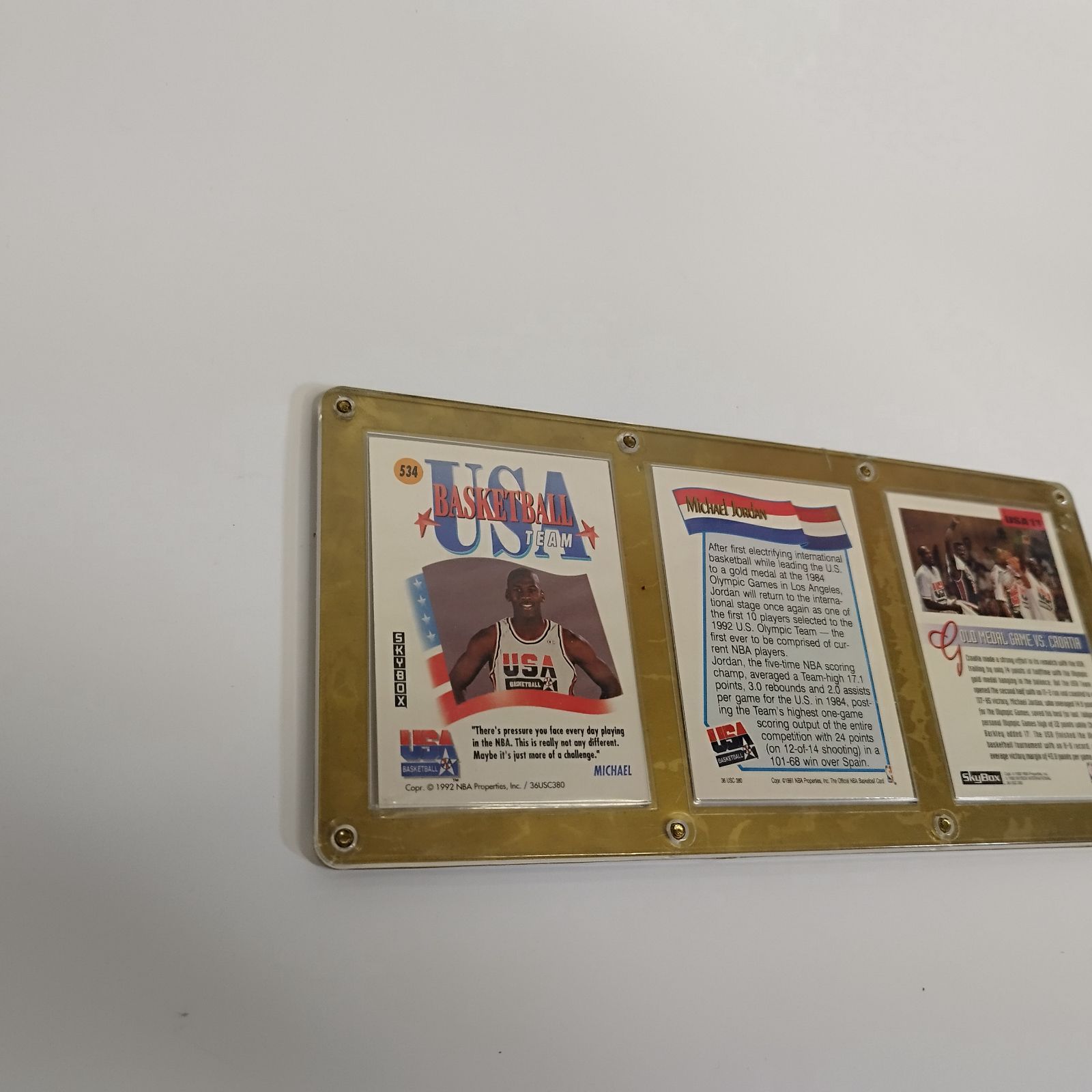 マイケル・ジョーダン 1992 バルセロナ五輪 USAドリームチーム SkyBox 