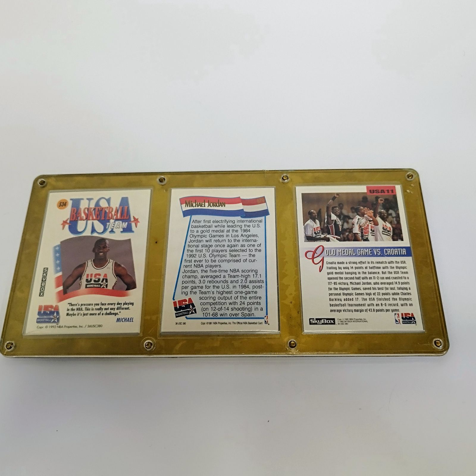 マイケル・ジョーダン 1992 バルセロナ五輪 USAドリームチーム SkyBox