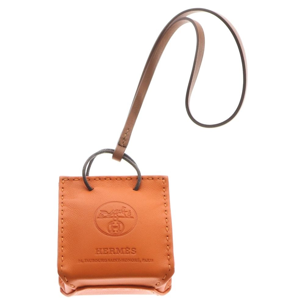HERMES (エルメス) サックオランジュ バッグチャーム フー