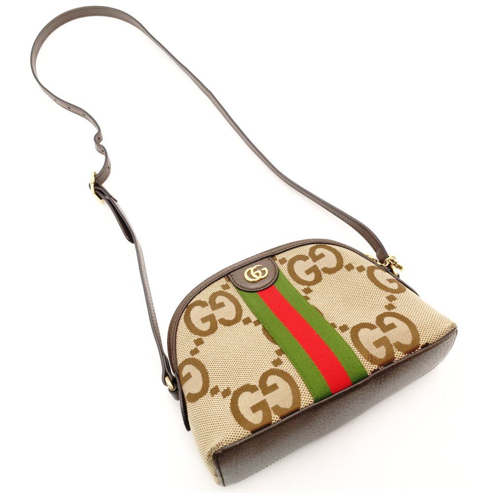 グッチ GUCCI ジャンボGG オフディア ショルダーバッグ ベージュ
