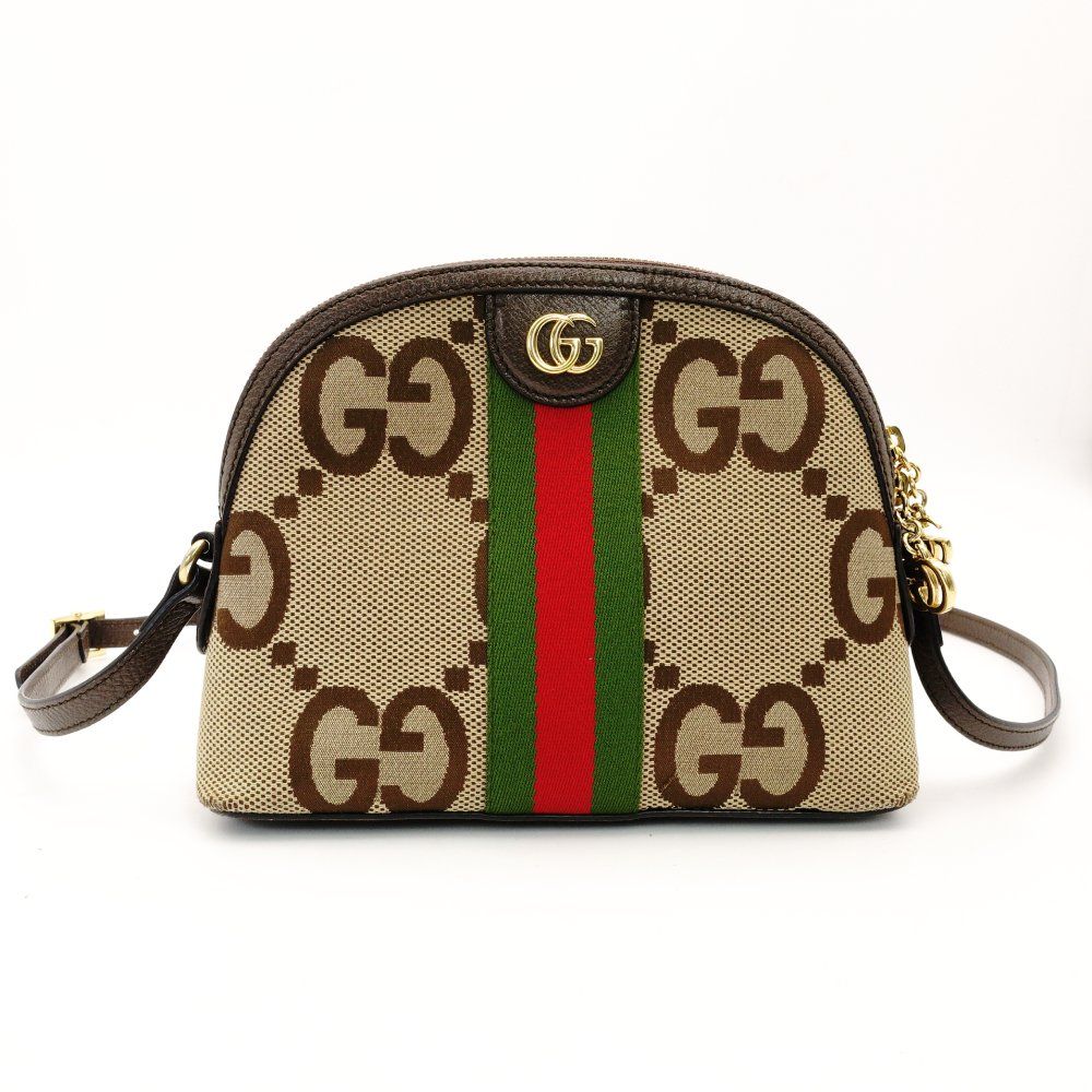グッチ GUCCI ジャンボGG オフディア ショルダーバッグ ベージュ