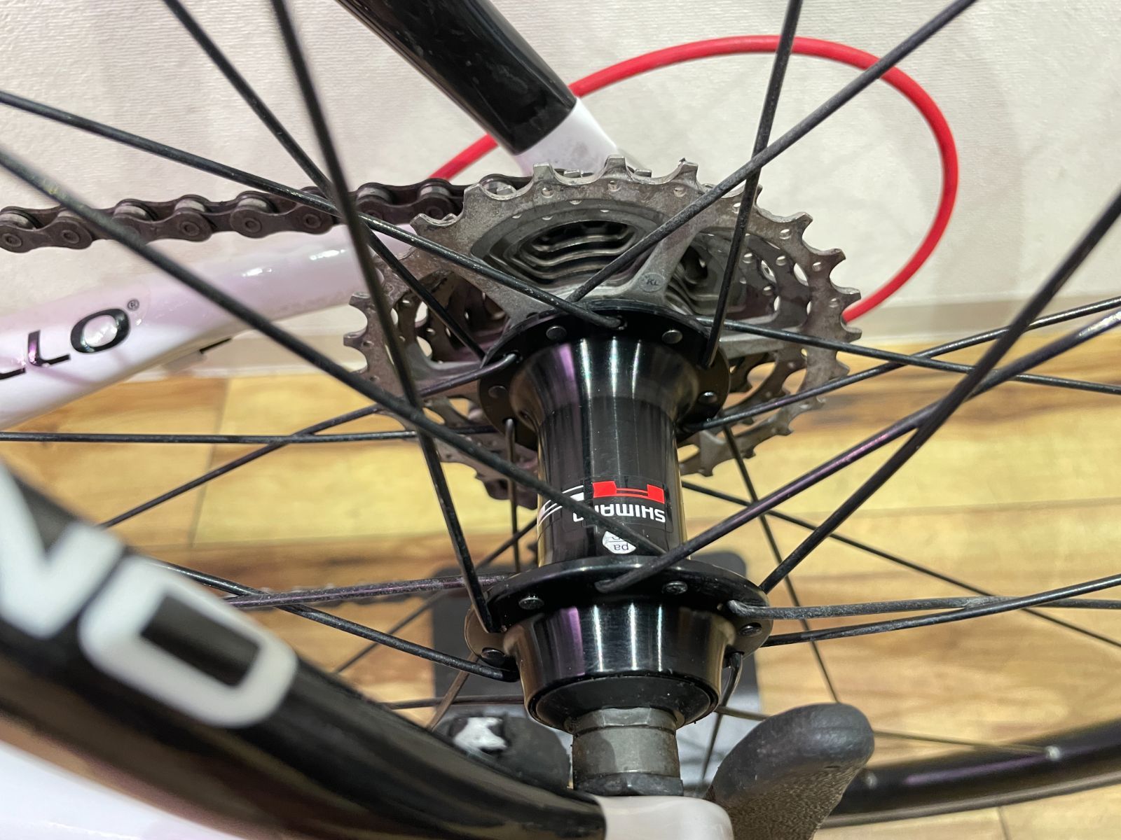 □USED□PINARELLO ピナレロ NEOR T6 ネオール T6 ホワイトレッド 2014