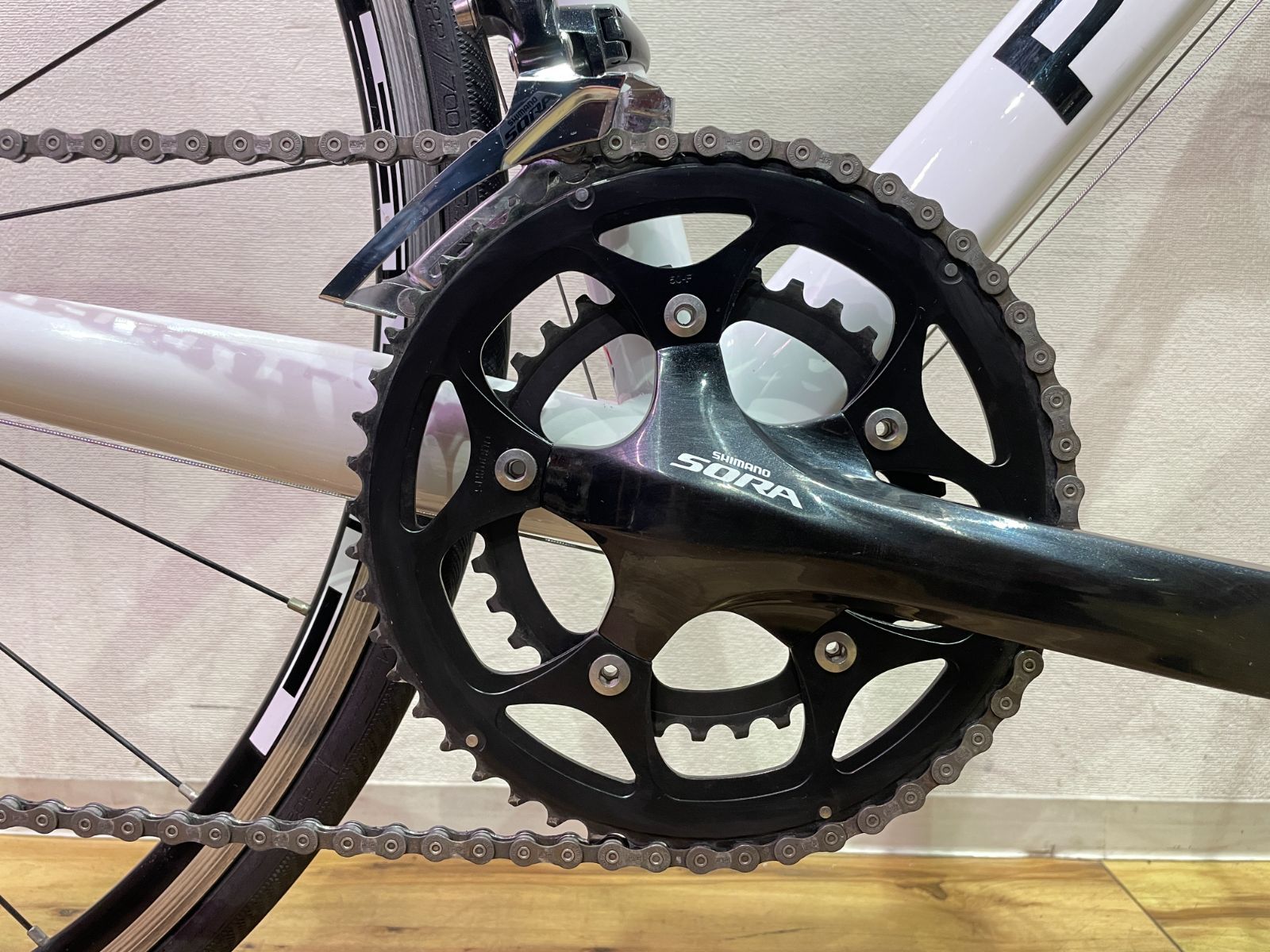 □USED□PINARELLO ピナレロ NEOR T6 ネオール T6 ホワイトレッド 2014
