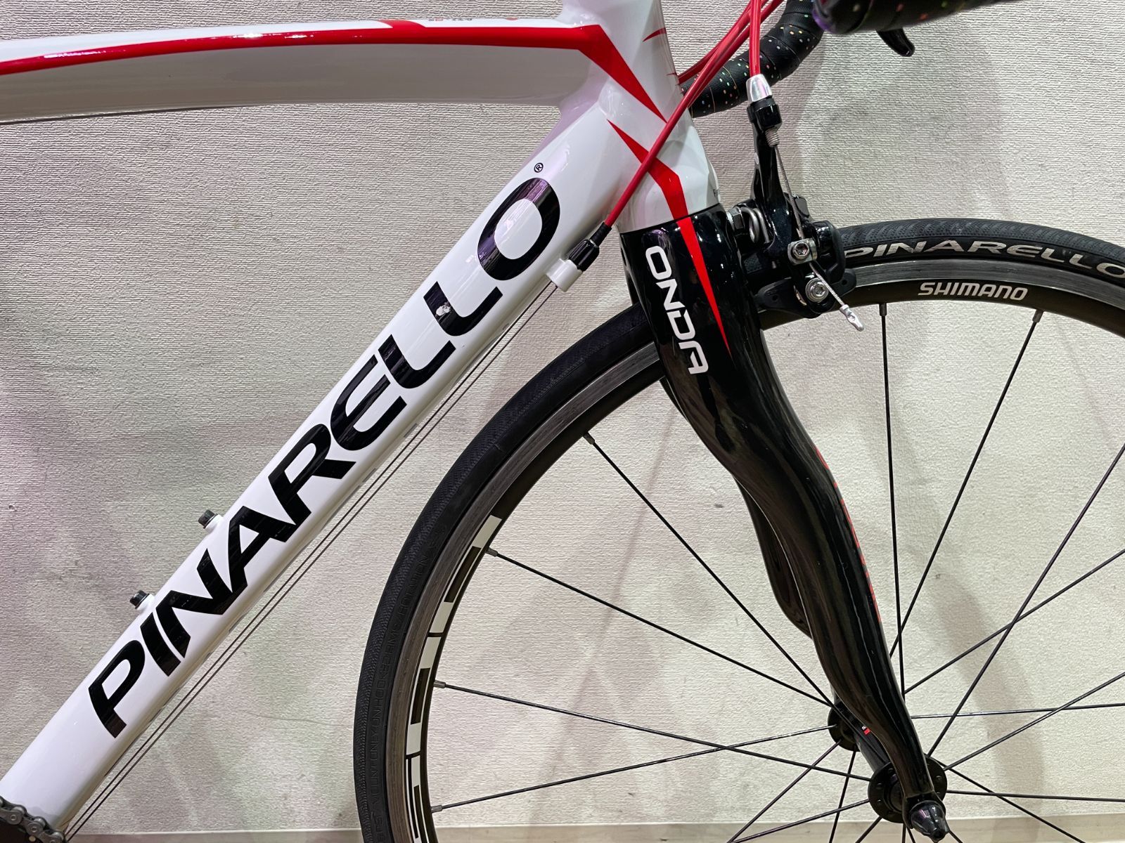 □USED□PINARELLO ピナレロ NEOR T6 ネオール T6 ホワイトレッド 2014