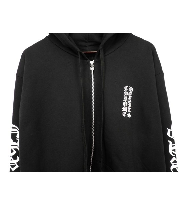 クロムハーツ CHROME HEARTS 【 SWTSHRT HD ZIP 】 アーム ロゴ