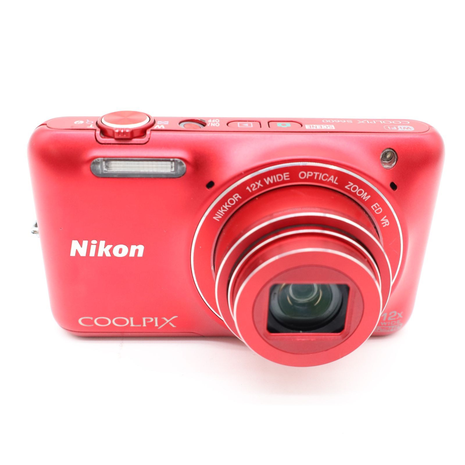 □美品□ Nikon COOLPIX S6600 レッド #19011 - メルカリ
