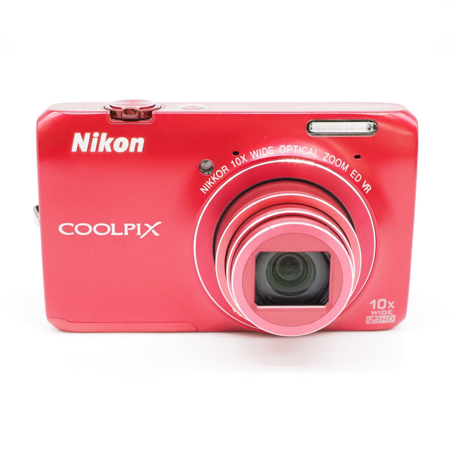 □美品□ Nikon COOLPIX S6300 レッド #22011 - メルカリ