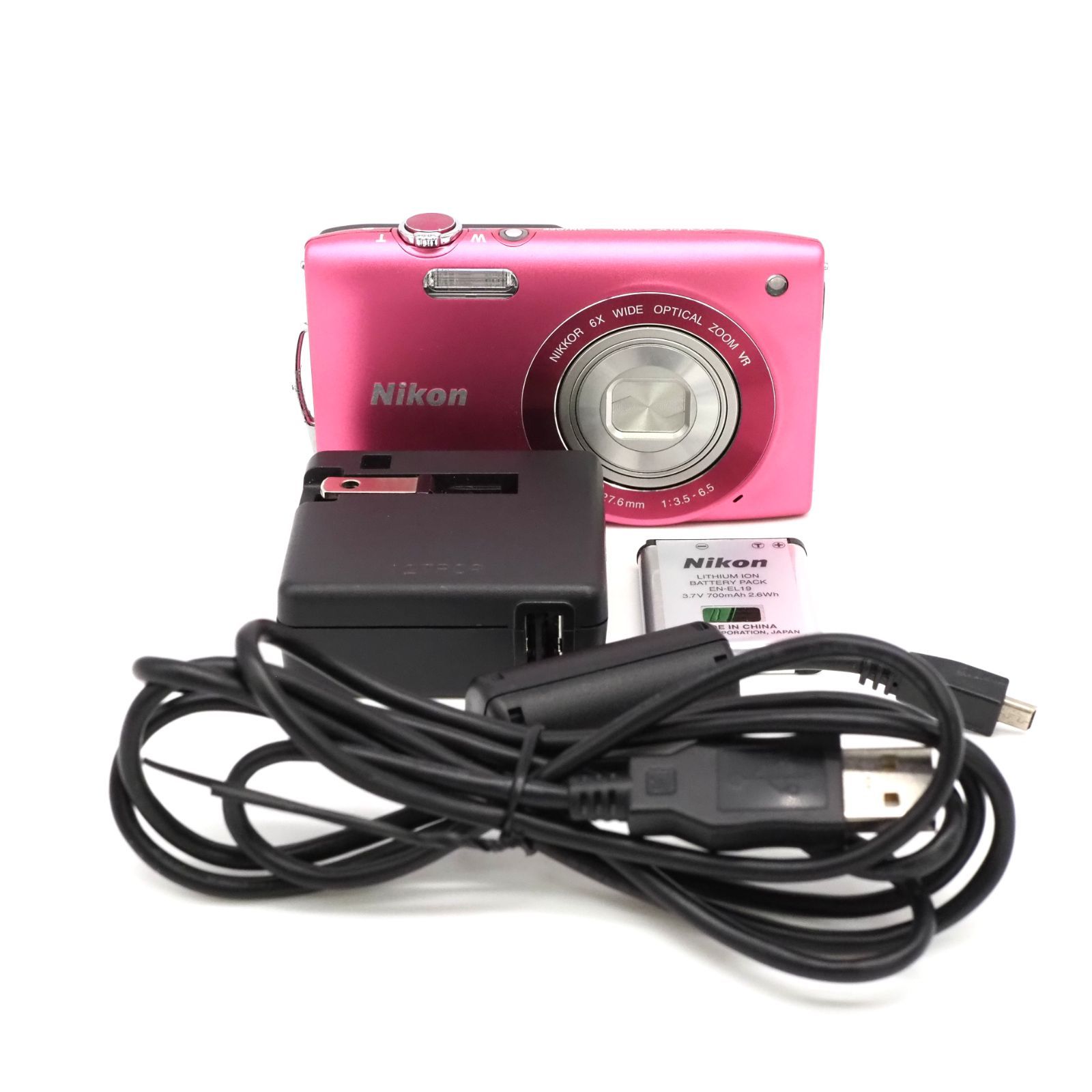 □極上品□ Nikon COOLPIX S6100 グロスピンク #15011 【公式通販】