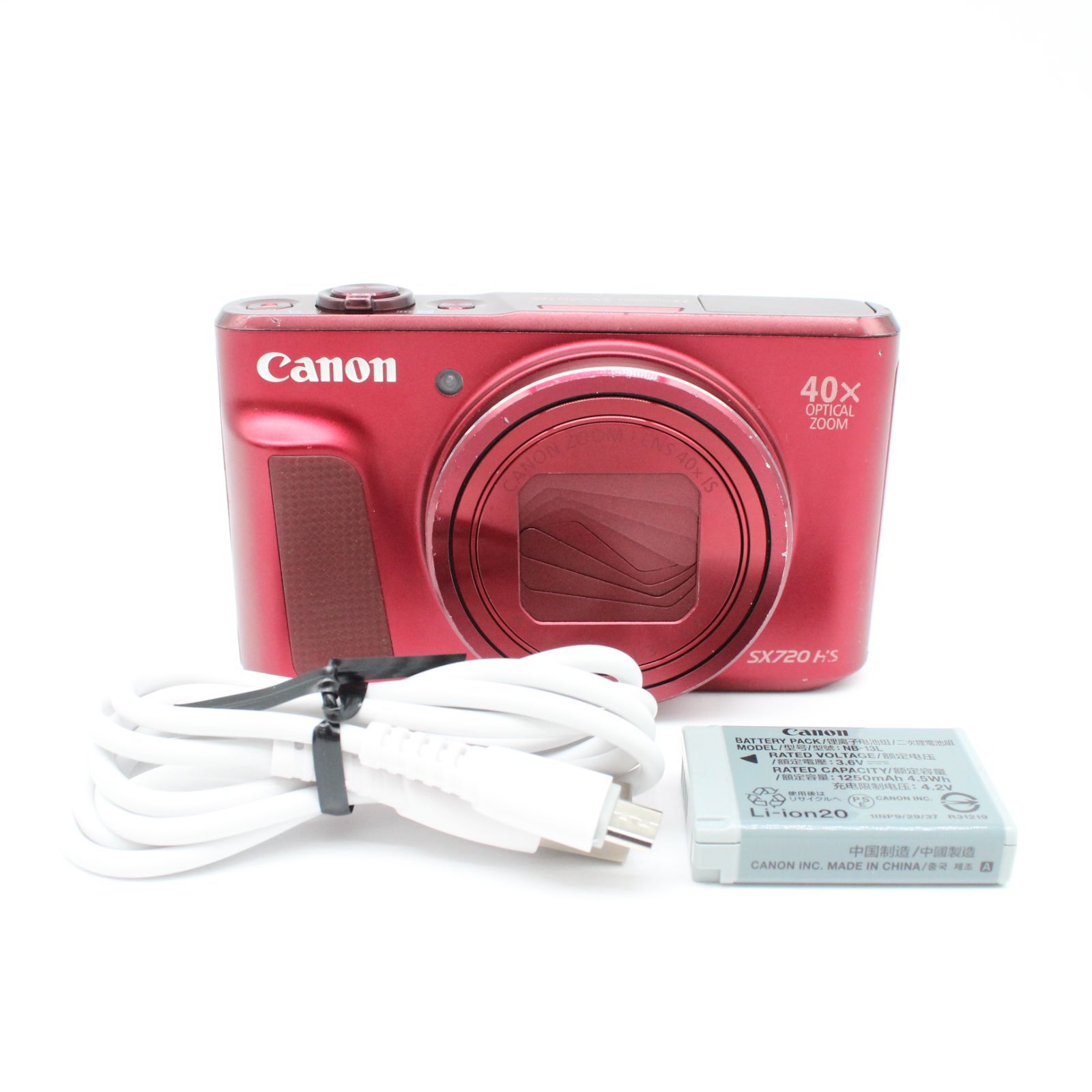 美】Canon PowerShot SX720 HS レッド CANON Power Shot SX720 HS レッド