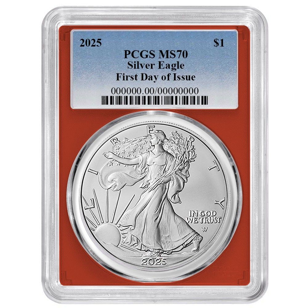 2011 シルバー イーグル 25 周年記念 5 コイン セット PCGS MS70/SP70